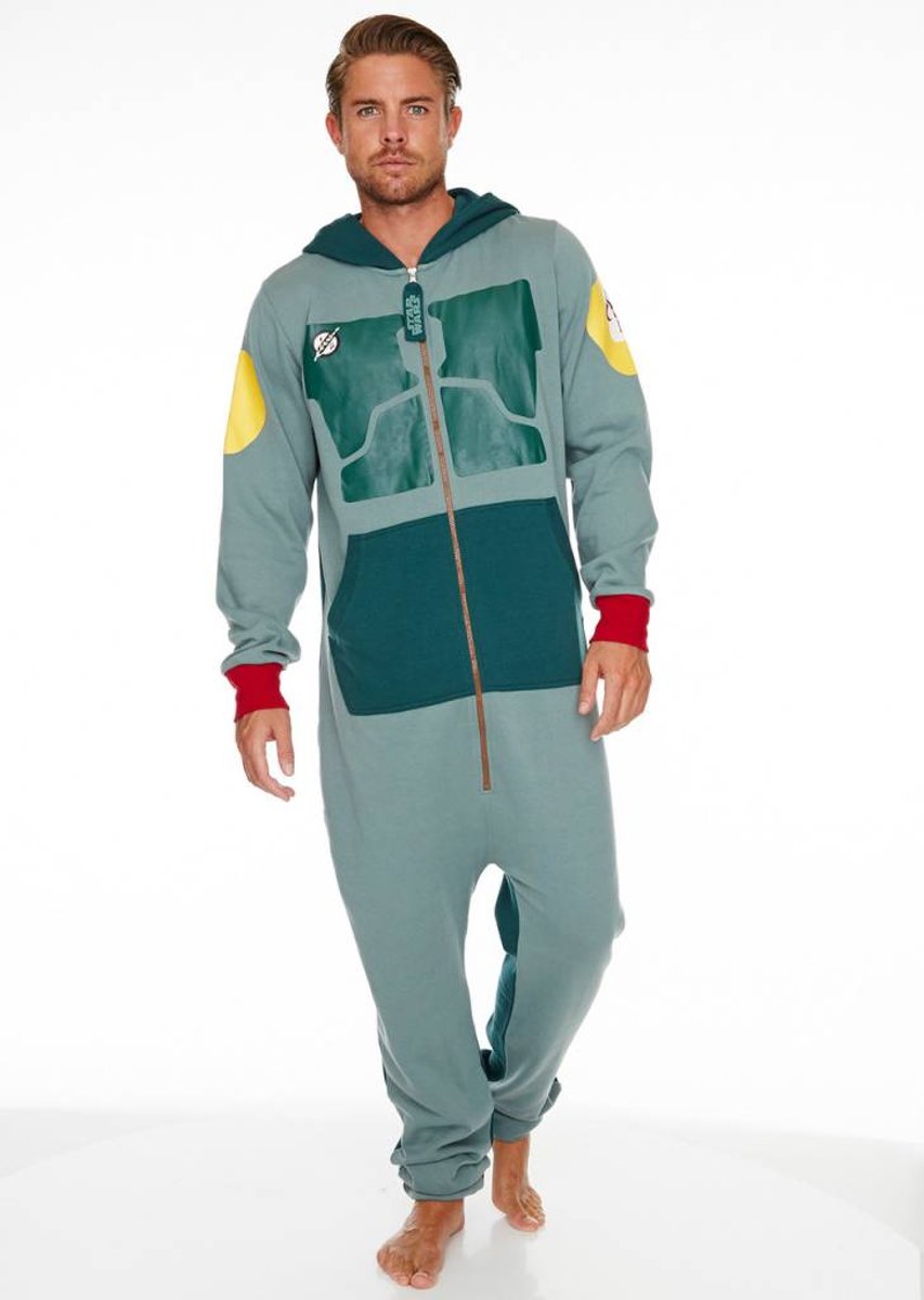 Officiële Star Wars: Boba Fett Onesie / Jumpsuit | One size